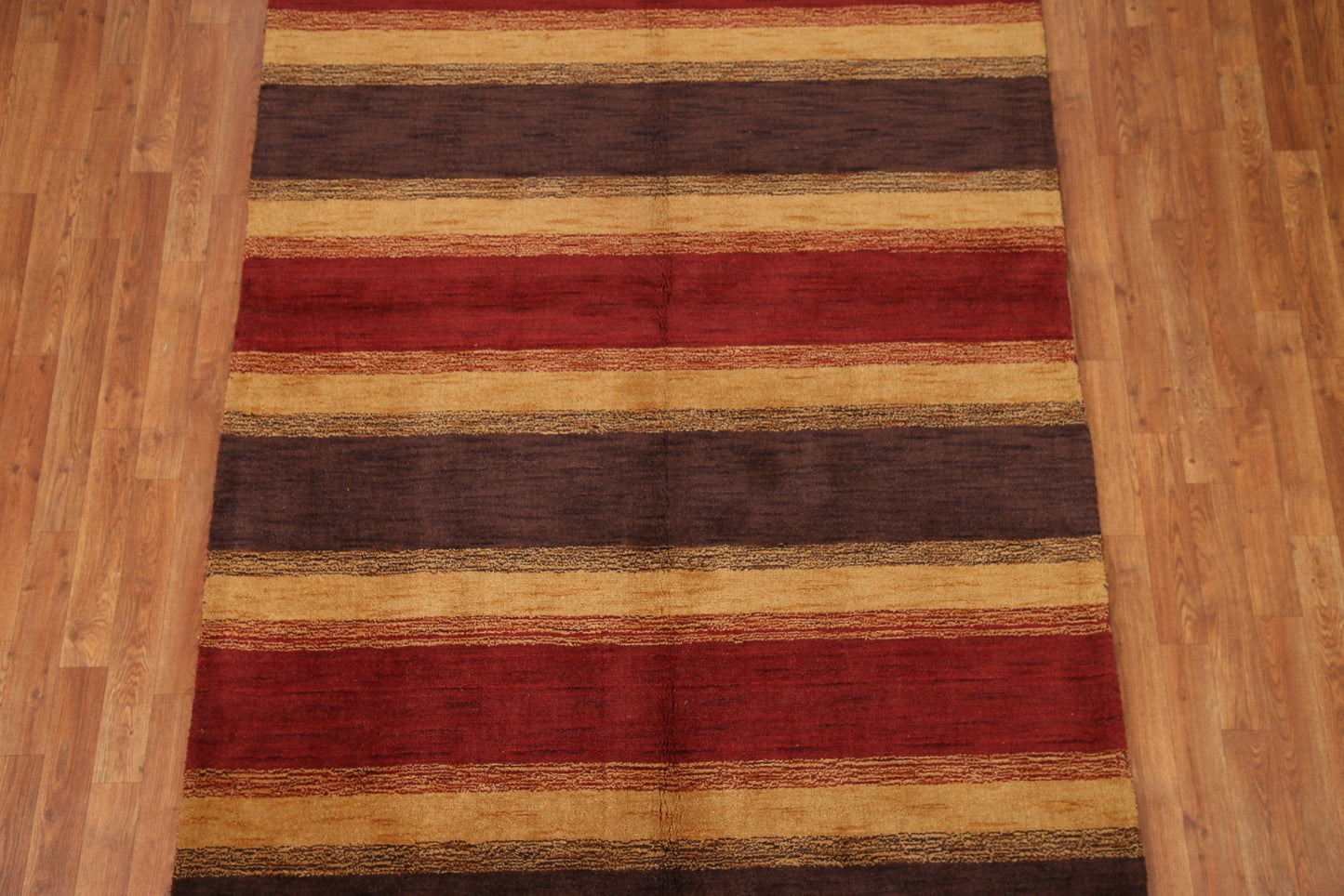 Striped Gabbeh Oriental Area Rug 5x8