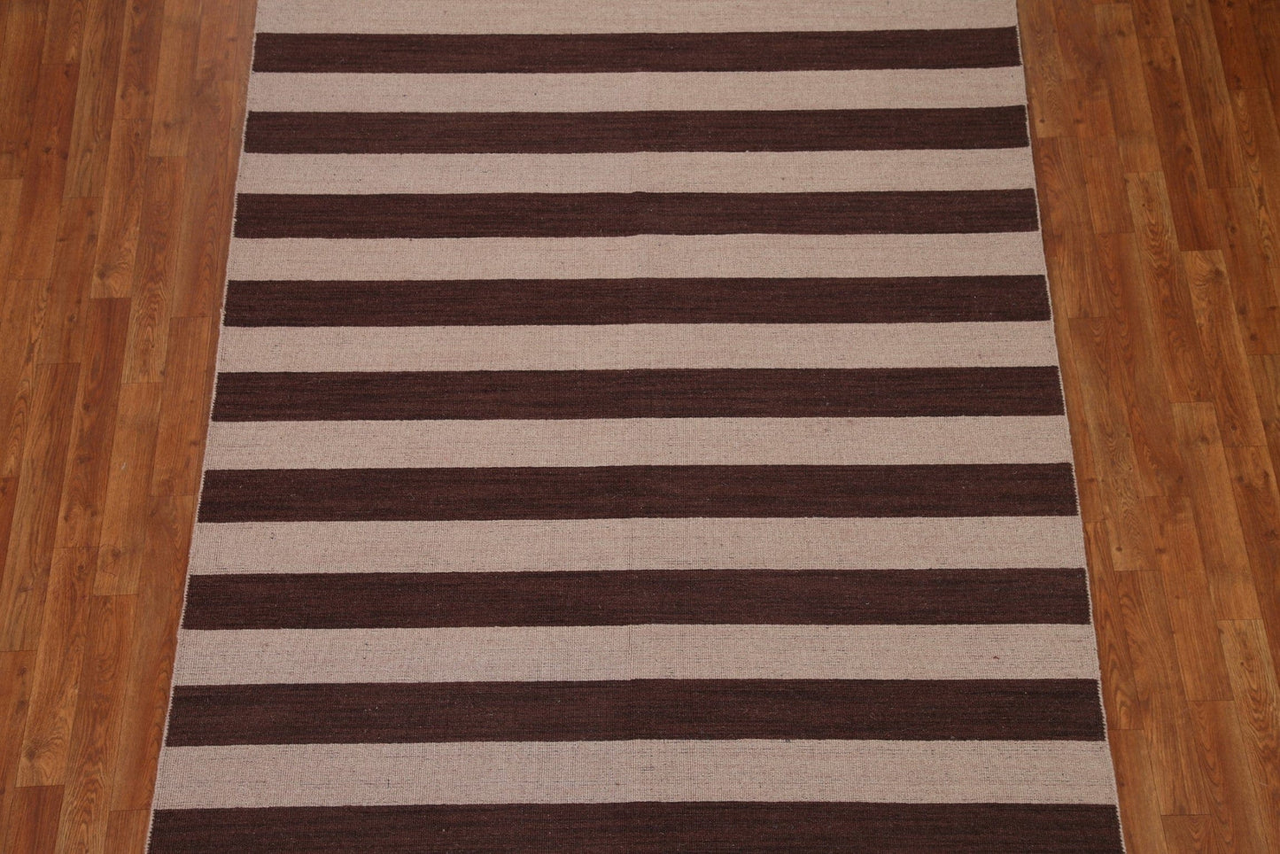 Striped Gabbeh Modern Area Rug 6x8