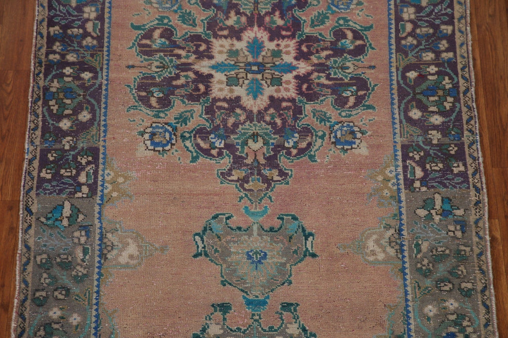 Vintage Ardebil Persian Runner Rug 4x10