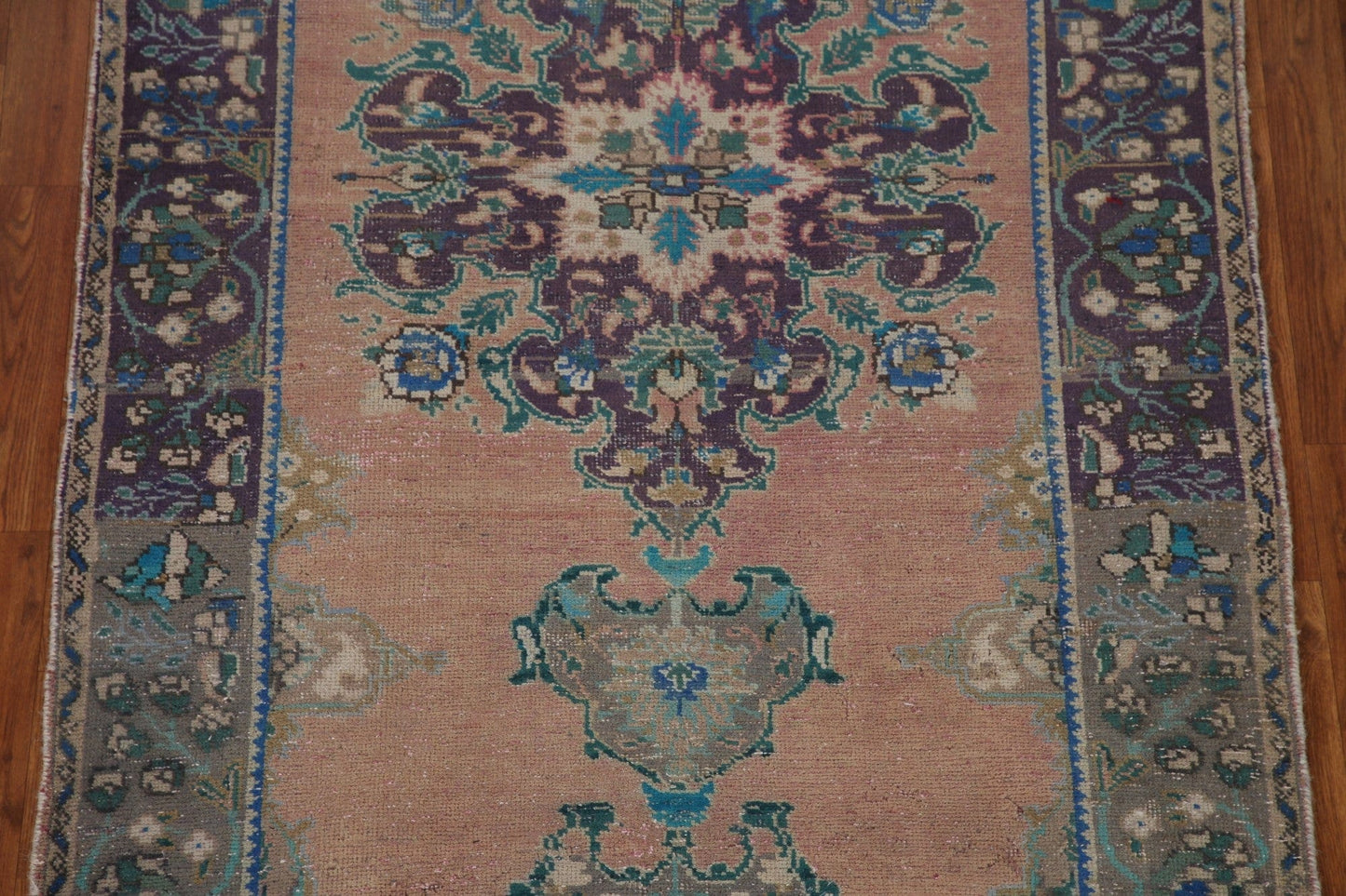 Vintage Ardebil Persian Runner Rug 4x10