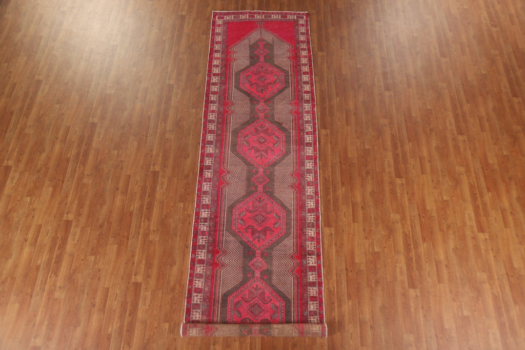 Handmade Ardebil Persian Runner Rug 4x13