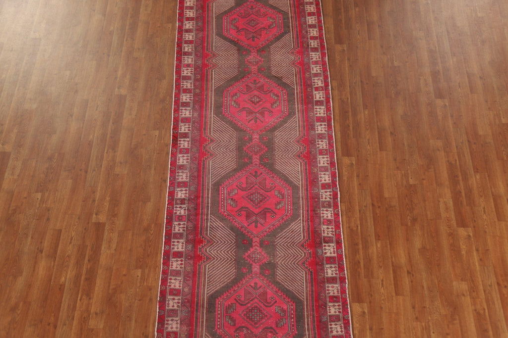 Handmade Ardebil Persian Runner Rug 4x13