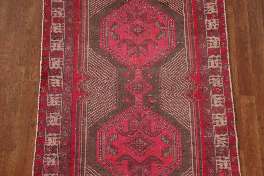 Handmade Ardebil Persian Runner Rug 4x13