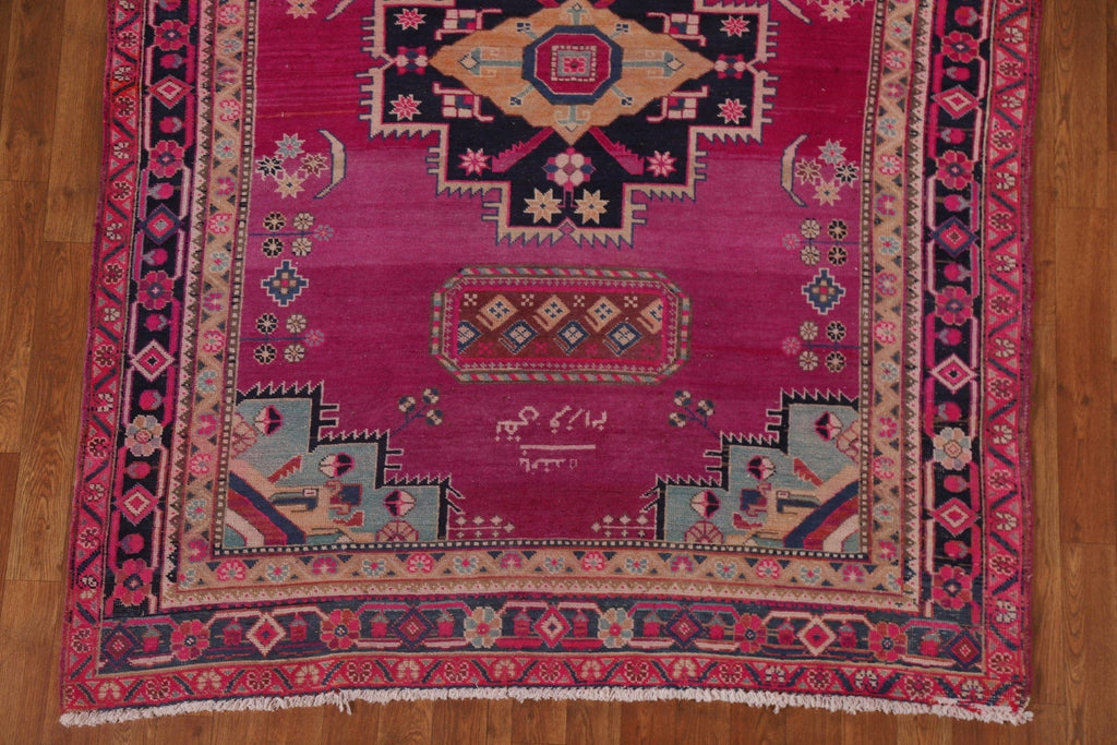 Vintage Ardebil Persian Runner Rug 5x13