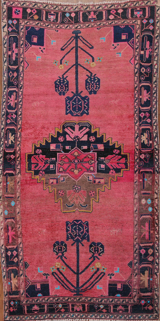 Pink Geometric Lori Persian Area Rug 4x8