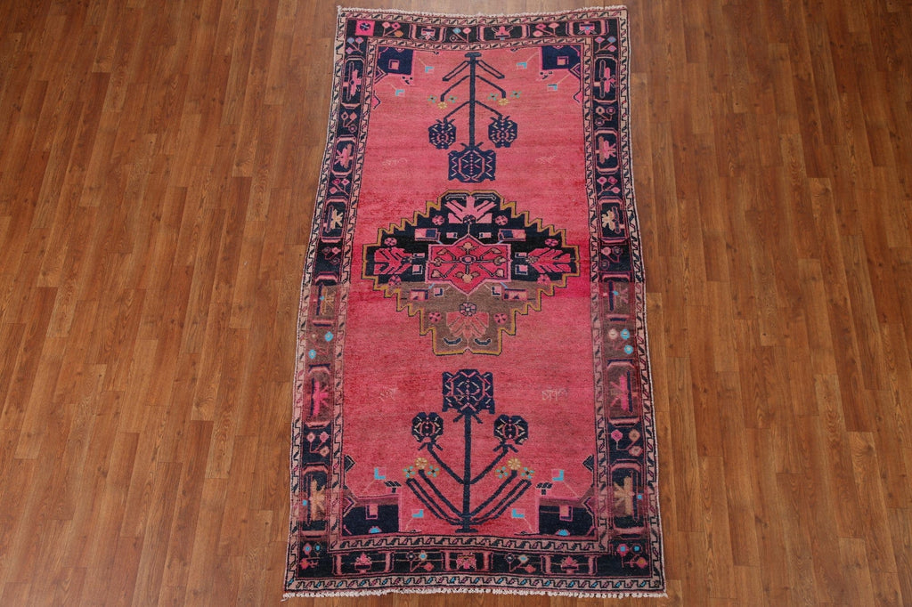 Pink Geometric Lori Persian Area Rug 4x8