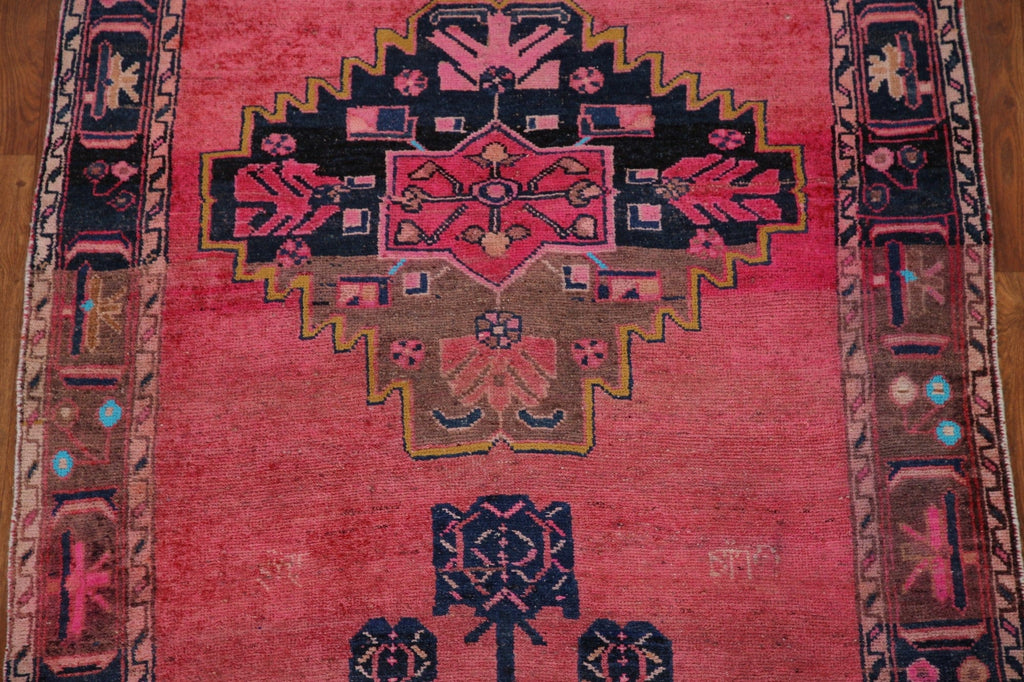 Pink Geometric Lori Persian Area Rug 4x8