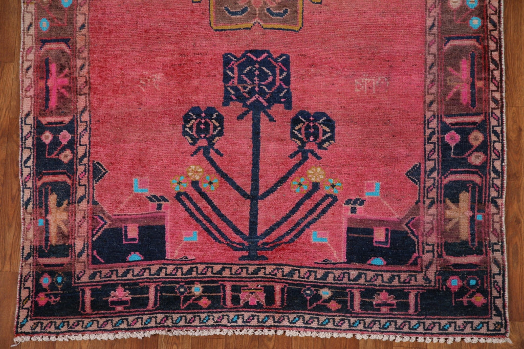 Pink Geometric Lori Persian Area Rug 4x8