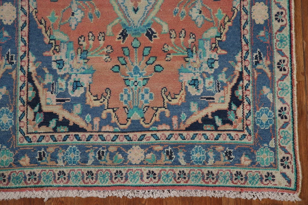 Vegetable Dye Lilian Persian Runner Rug 3x10