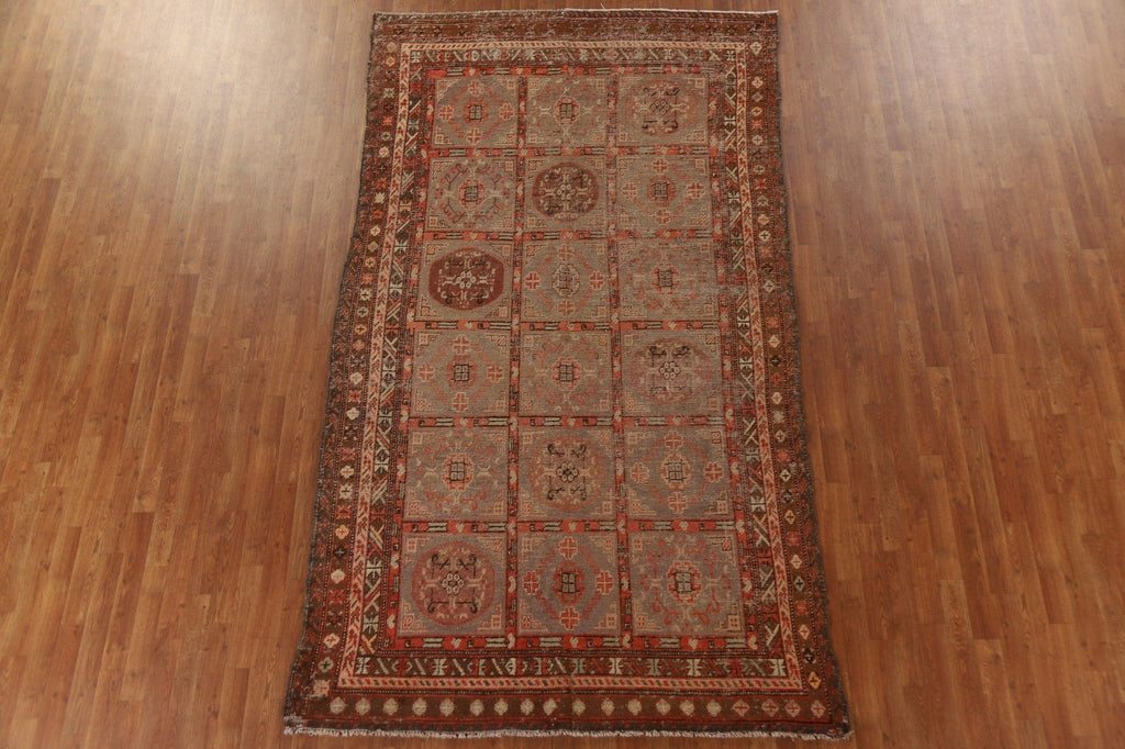 100% Vegetable Dye Antique Khotan Oriental Area Rug 6x10