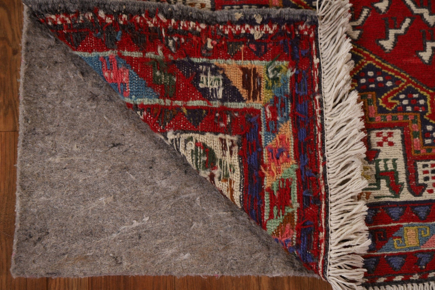100% Silk Vintage Sumak Persian Rug 2x3