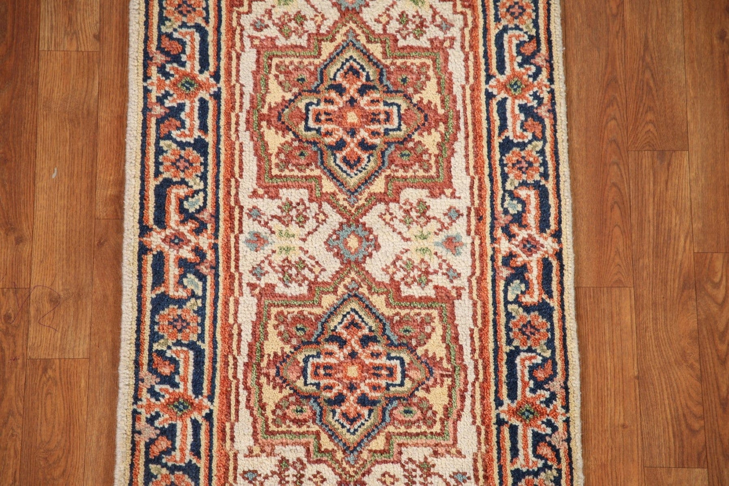 Handmade Heriz Serapi Oriental Area Rug 2x4