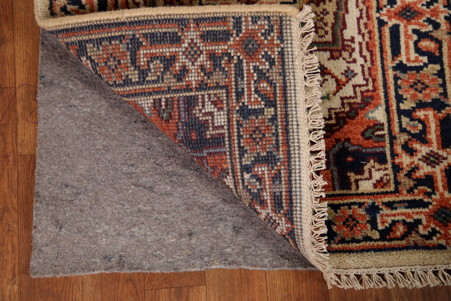 Geometric Heriz Serapi Oriental Rug 2x4