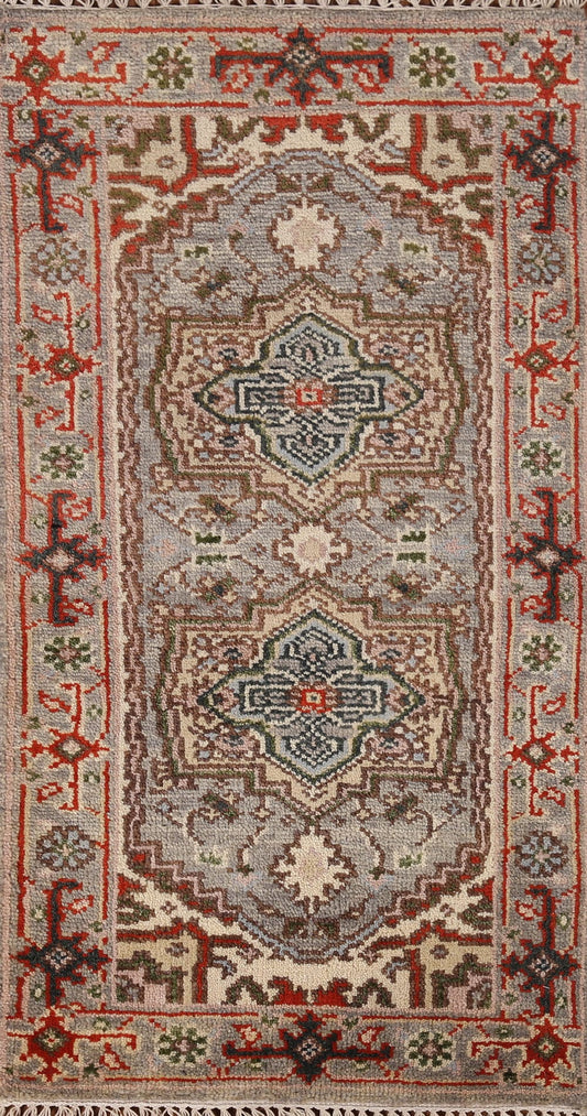 Handmade Heriz Serapi Oriental Rug 2x4