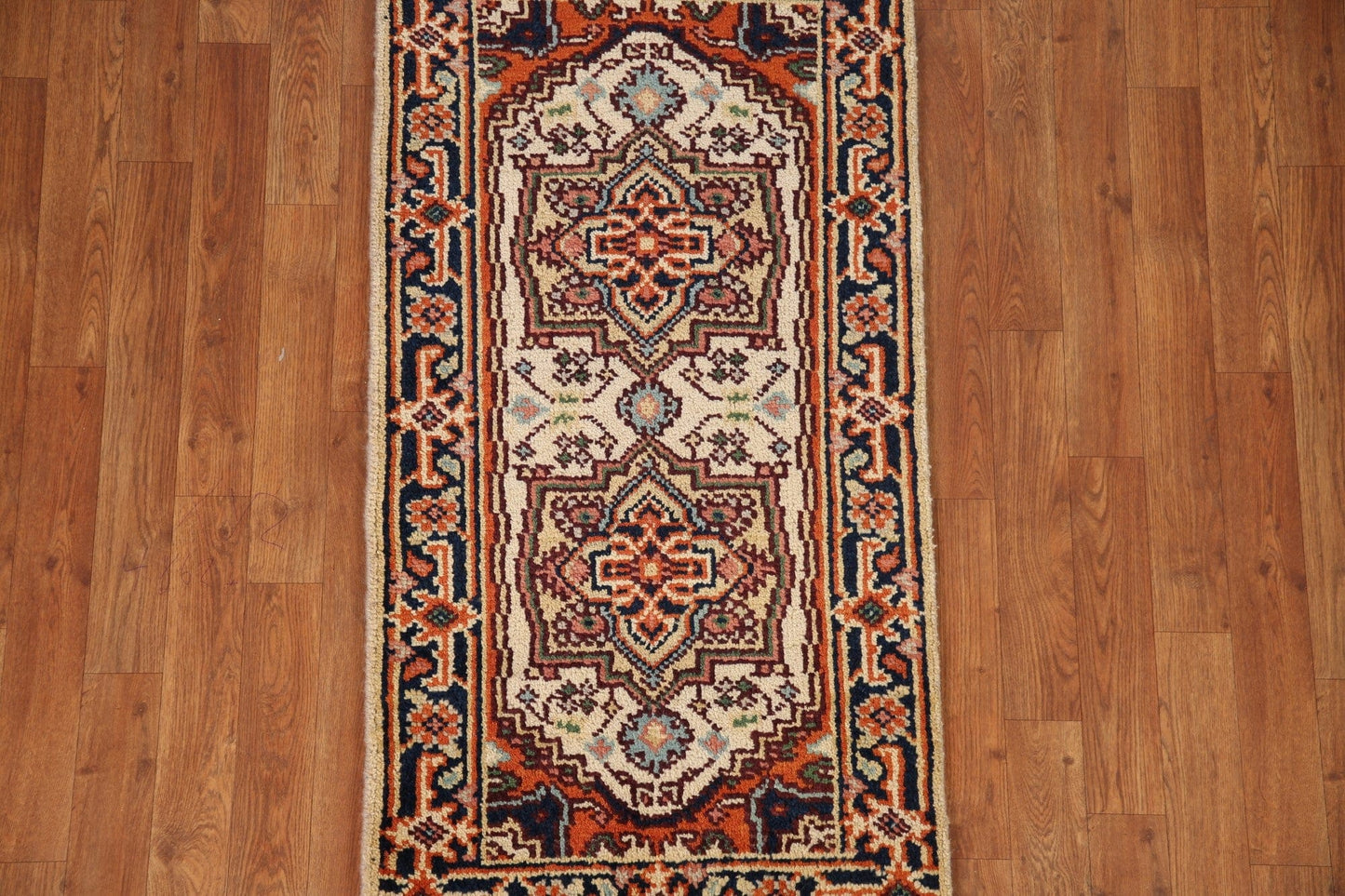 Handmade Heriz Serapi Oriental Rug 2x4