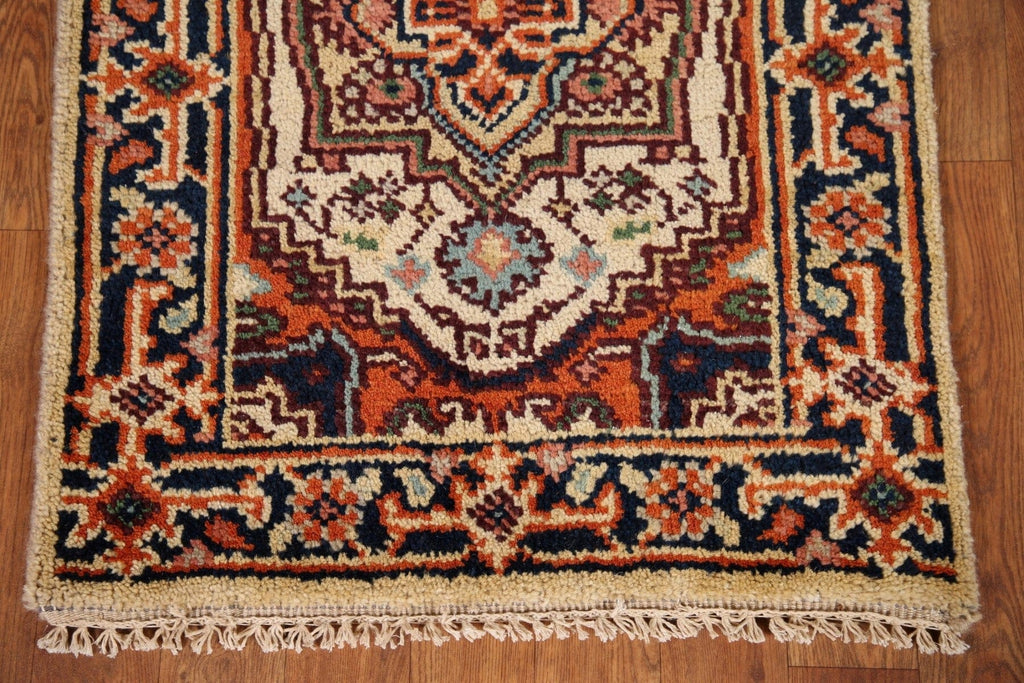 Handmade Heriz Serapi Oriental Rug 2x4