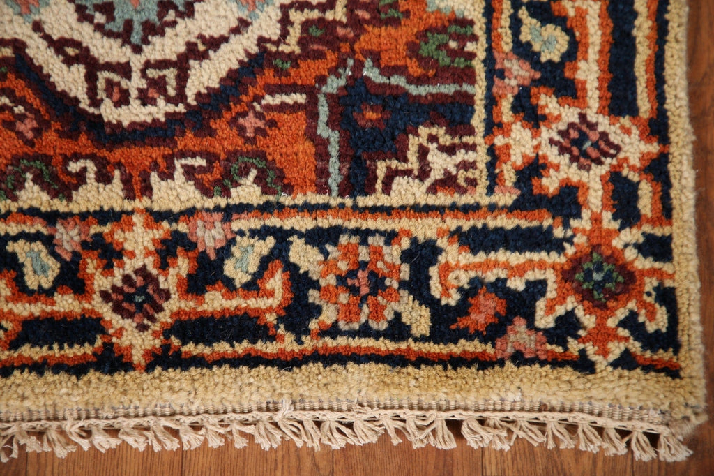 Handmade Heriz Serapi Oriental Rug 2x4