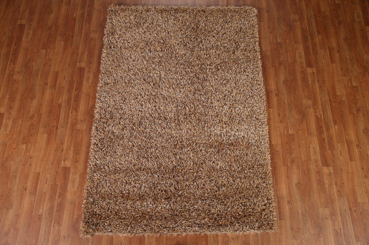 Plush Shaggy Contemporary Area Rug 5x8