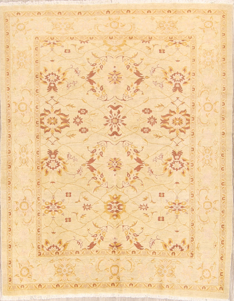 6x8 Oushak Peshawar Oriental Area Rug