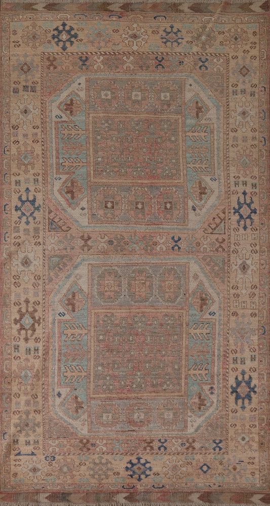 Vegetable Dye Oushak Turkish Area Rug 5x9