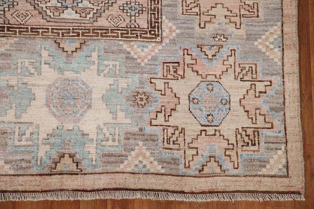 Vegetable Dye Oushak Turkish Area Rug 5x6