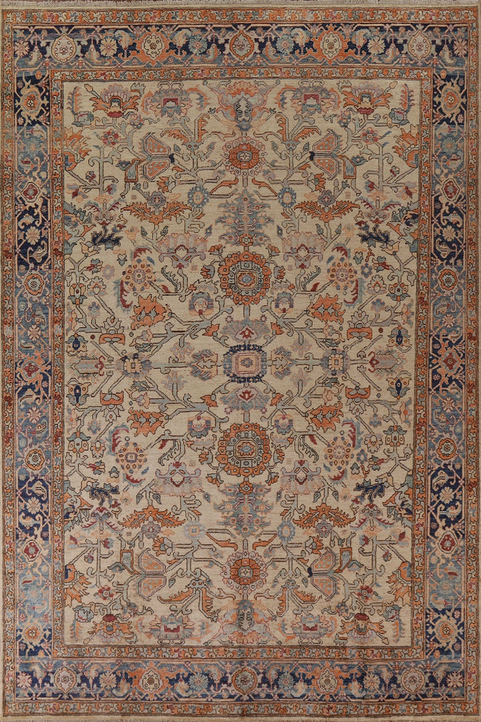 Vegetable Dye Sultanabad Ziegler Oriental Area Rug 8x10