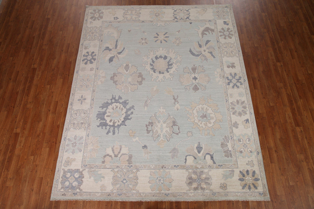 Vegetable Dye Oushak Turkish Area Rug 8x10