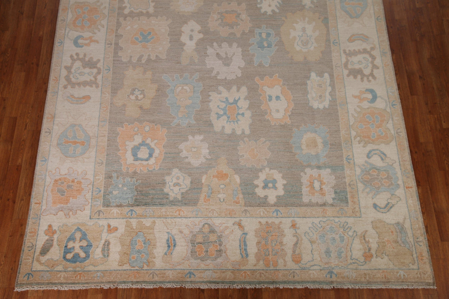 Vegetable Dye Oushak Turkish Area Rug 8x10