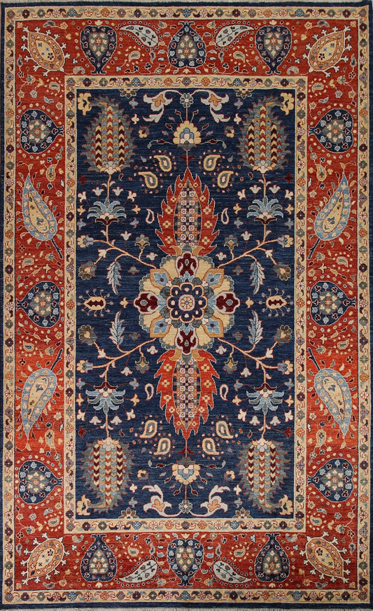 Vegetable Dye Ziegler Oriental Area Rug 7x10