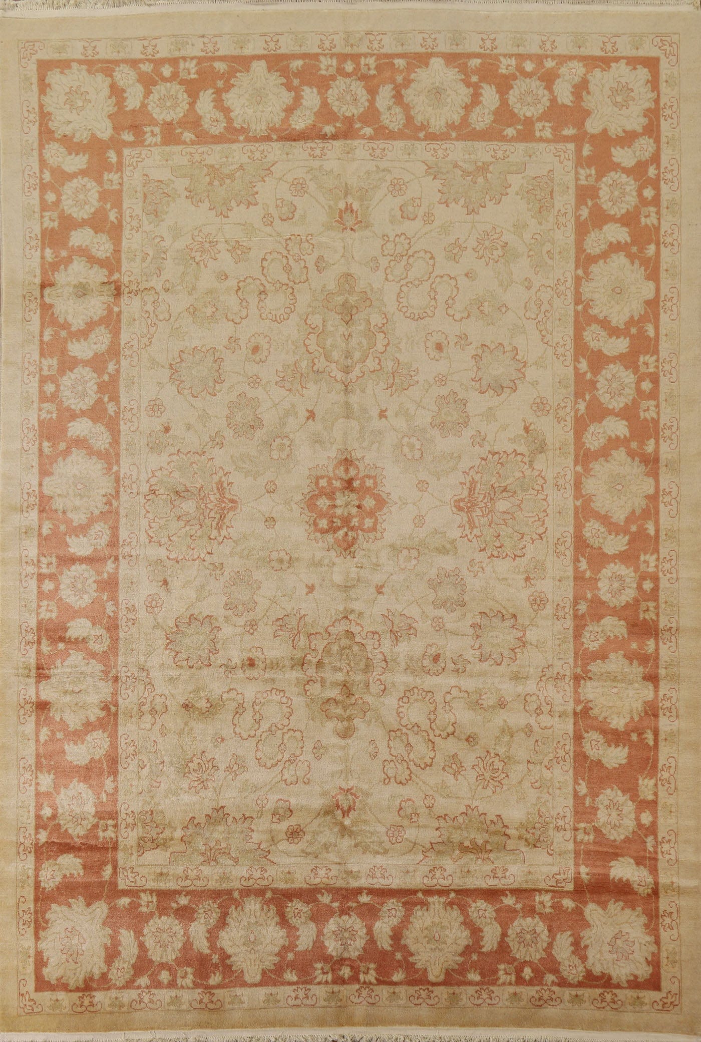 Floral Chobi-Peshawar Oriental Area Rug 8x10