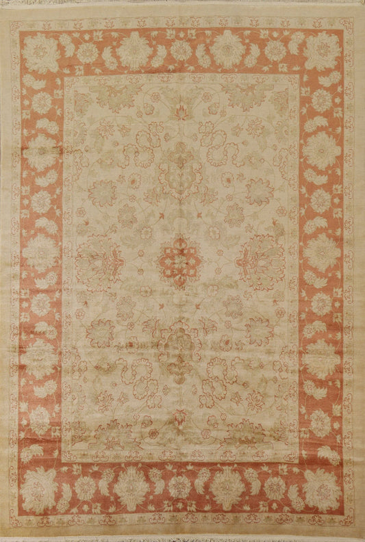 Floral Chobi-Peshawar Oriental Area Rug 8x10