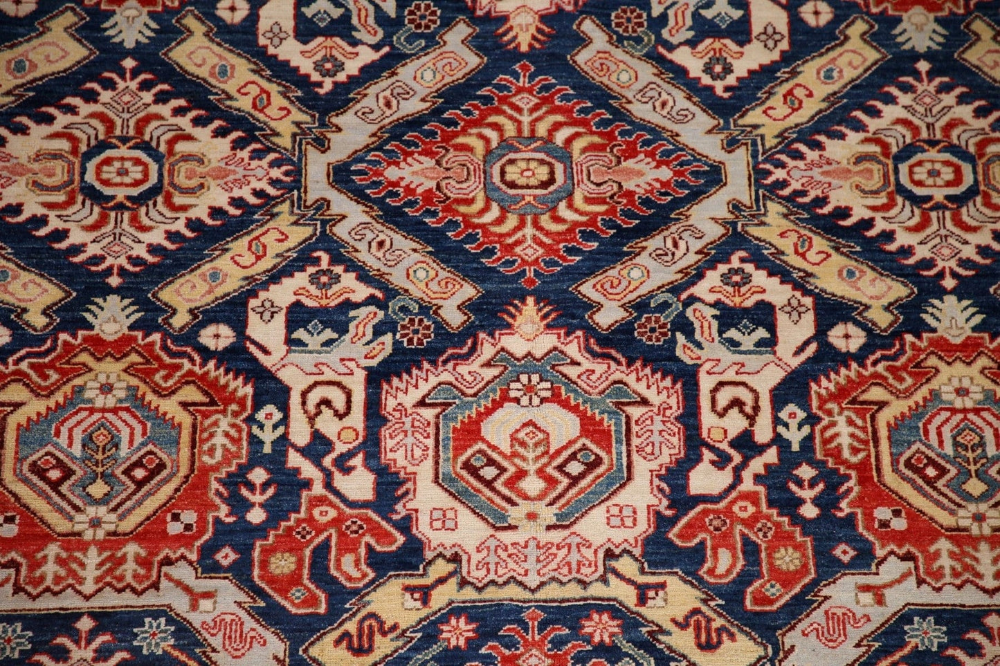 Vegetable Dye Heriz Serapi Oriental Area Rug 9x12