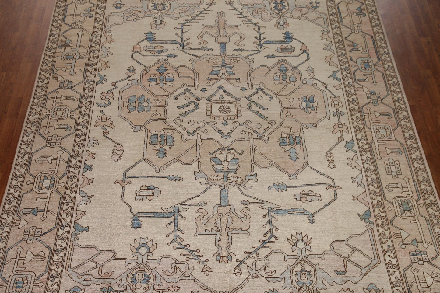 Vegetable Dye Heriz Serapi Oriental Area Rug 9x12