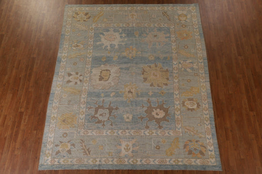 Vegetable Dye Oushak Turkish Area Rug 8x10