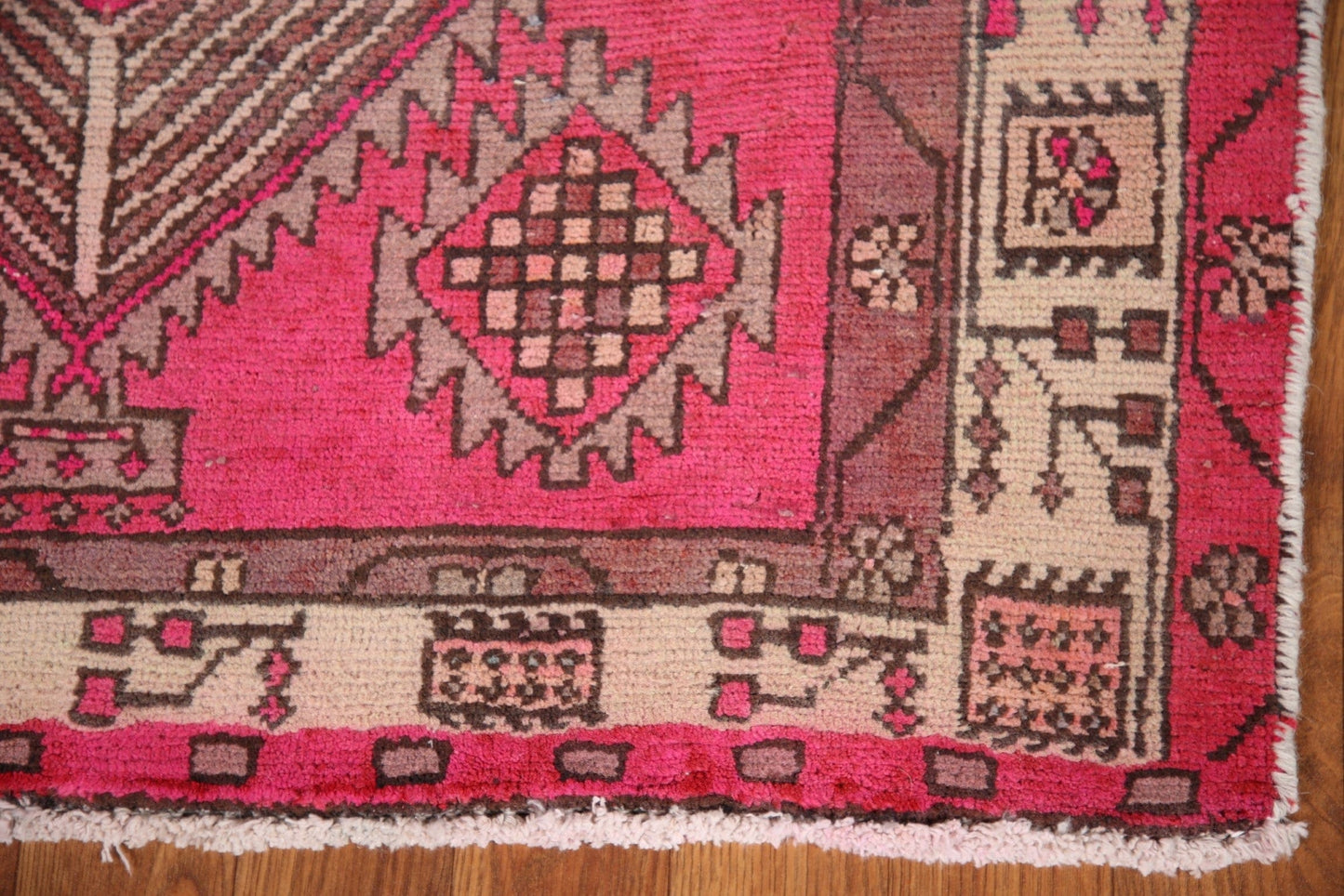 Vintage Ardebil Persian Runner Rug 3x10