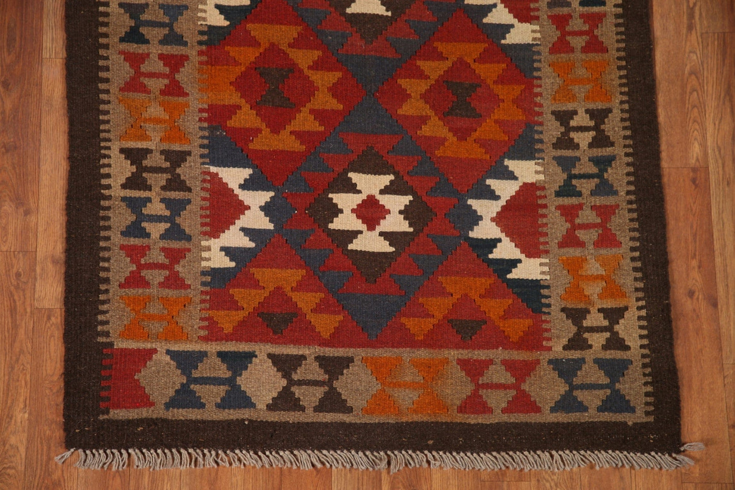 Geometric Kilim Oriental Area Rug 3x5