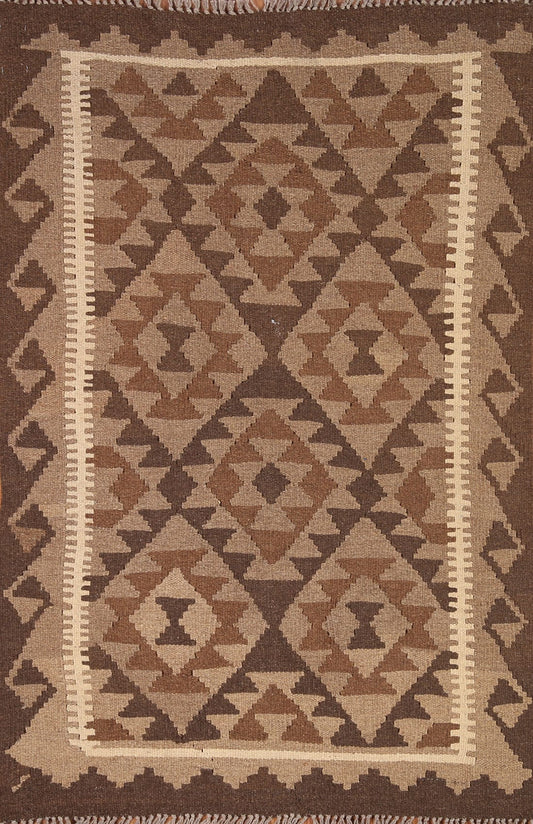 Geometric Kilim Oriental Area Rug 3x5