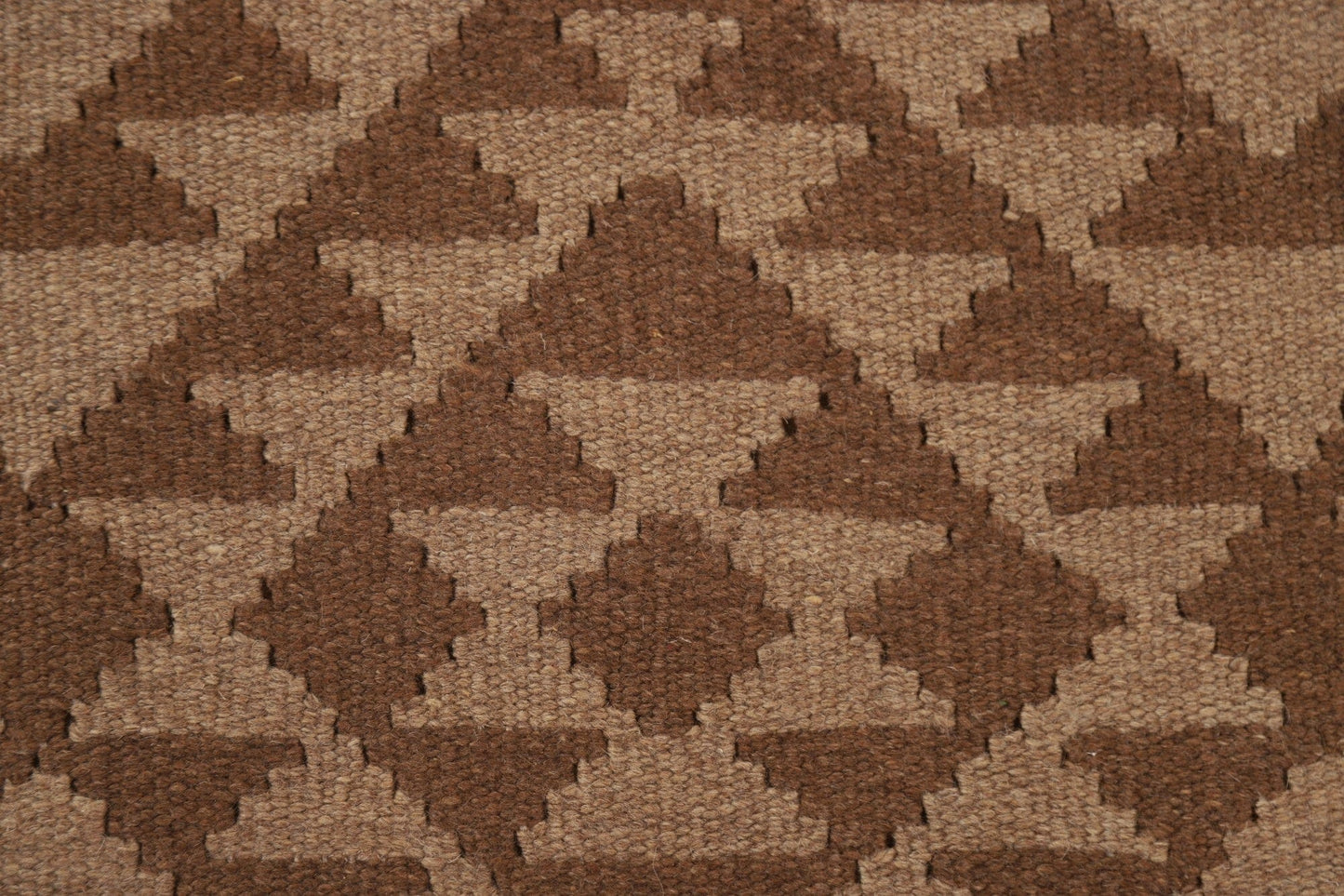 Brown Kilim Reversible Area Rug 3x5