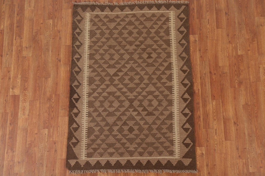 Geometric Kilim Oriental Area Rug 3x5