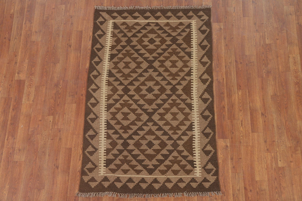 Reversible Kilim Oriental Area Rug 3x6