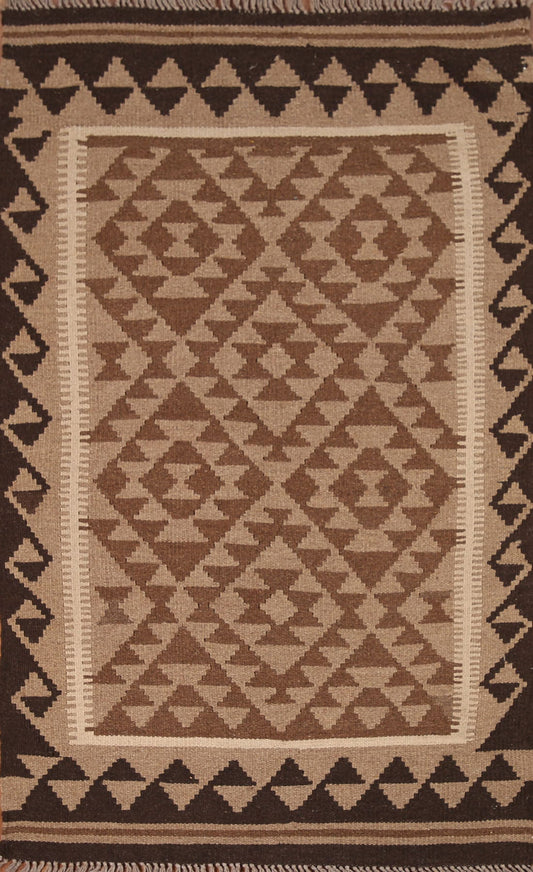 Geometric Kilim Oriental Area Rug 3x5