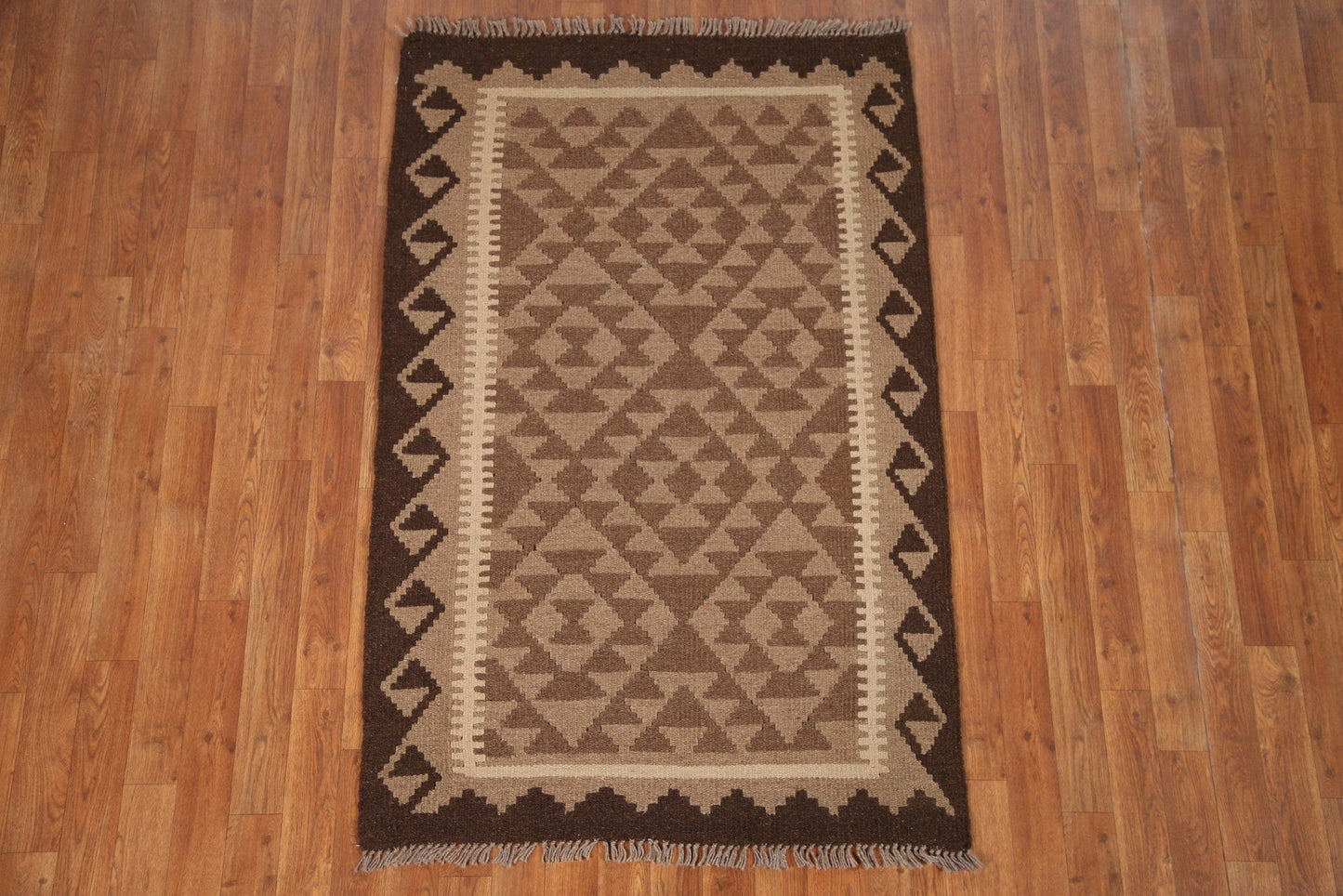 Reversible Kilim Oriental Area Rug 3x5