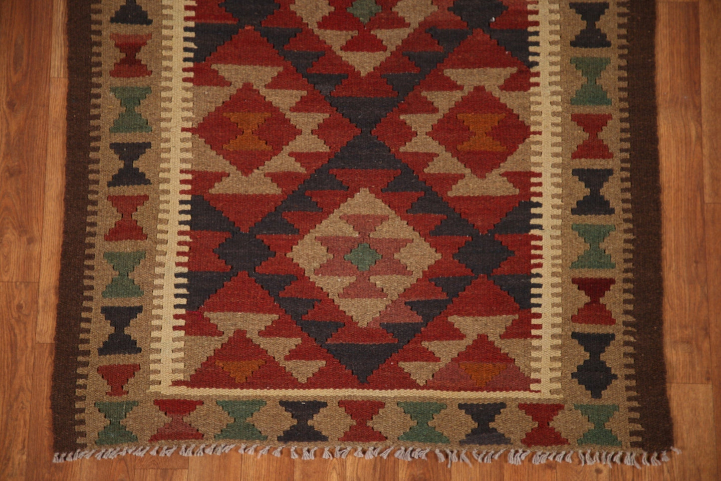 Kilim Reversible Area Rug 3x5