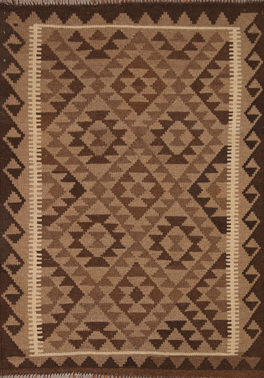 Geometric Kilim Oriental Area Rug 3x5