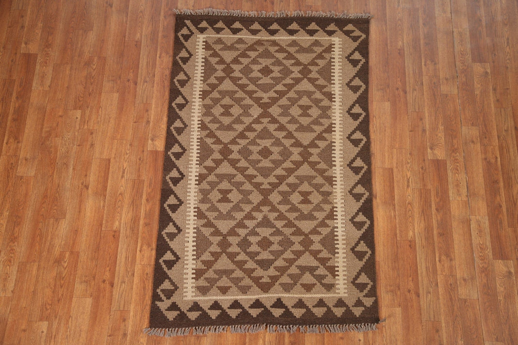 Reversible Kilim Oriental Area Rug 3x5