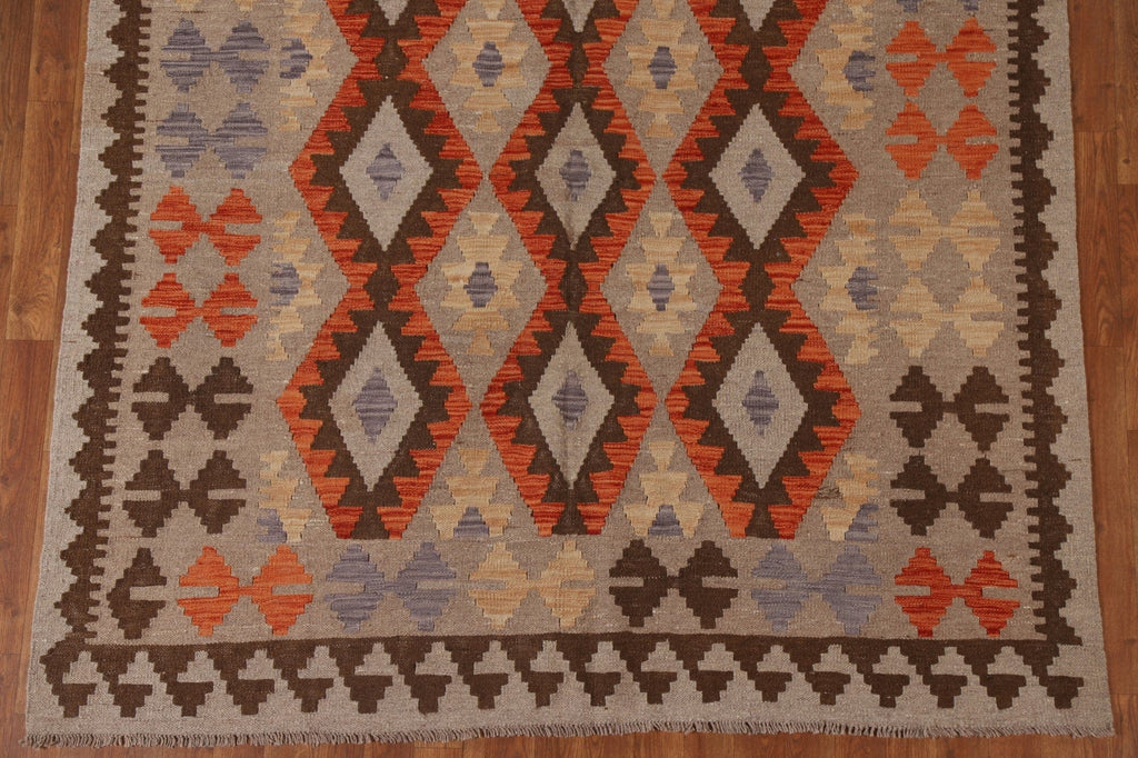 Geometric Kilim Oriental Area Rug 6x8