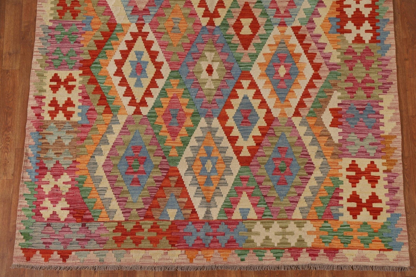 Reversible Kilim Oriental Area Rug 6x8