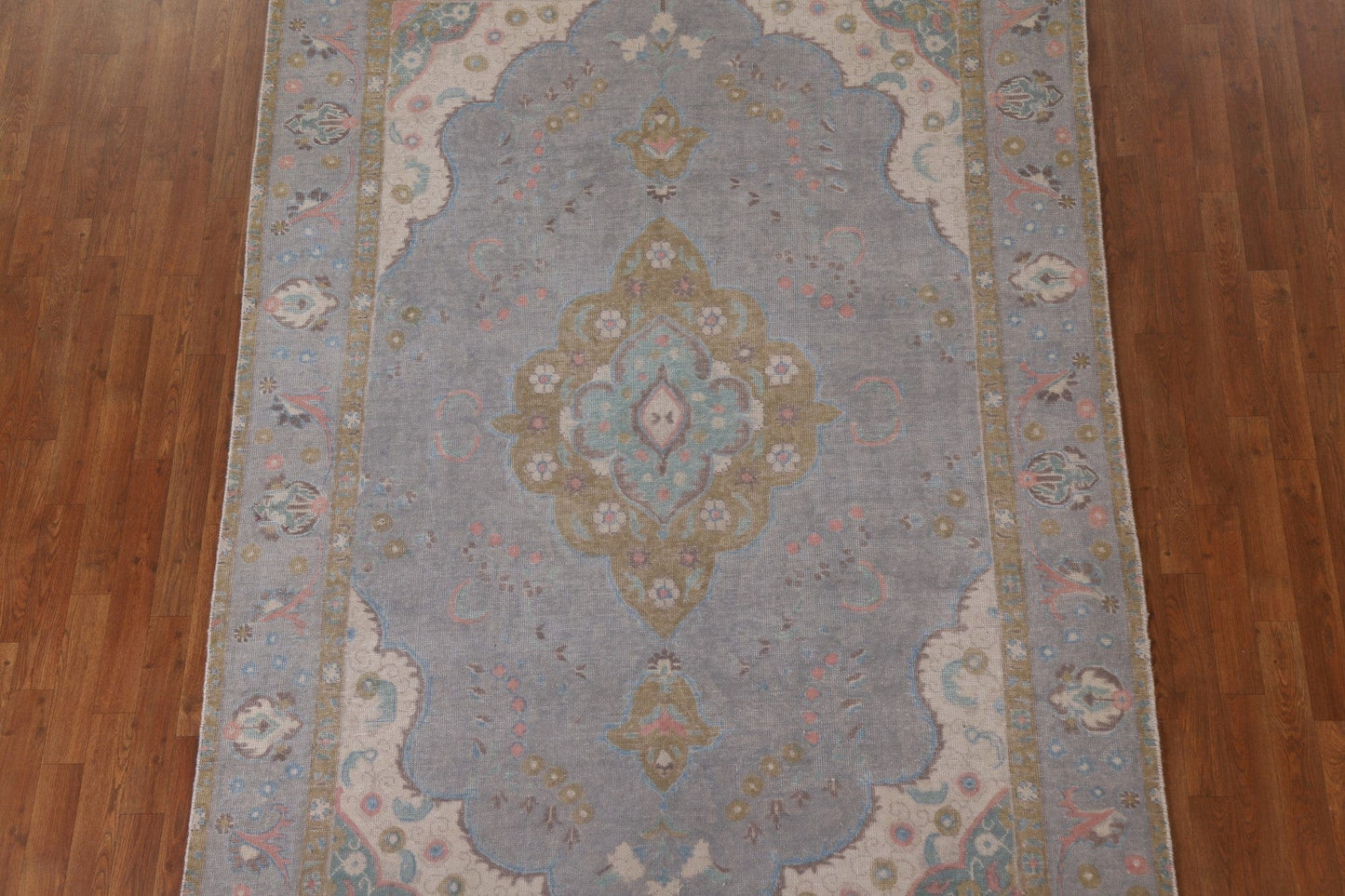 Over-Dyed Tabriz Persian Area Rug 6x9