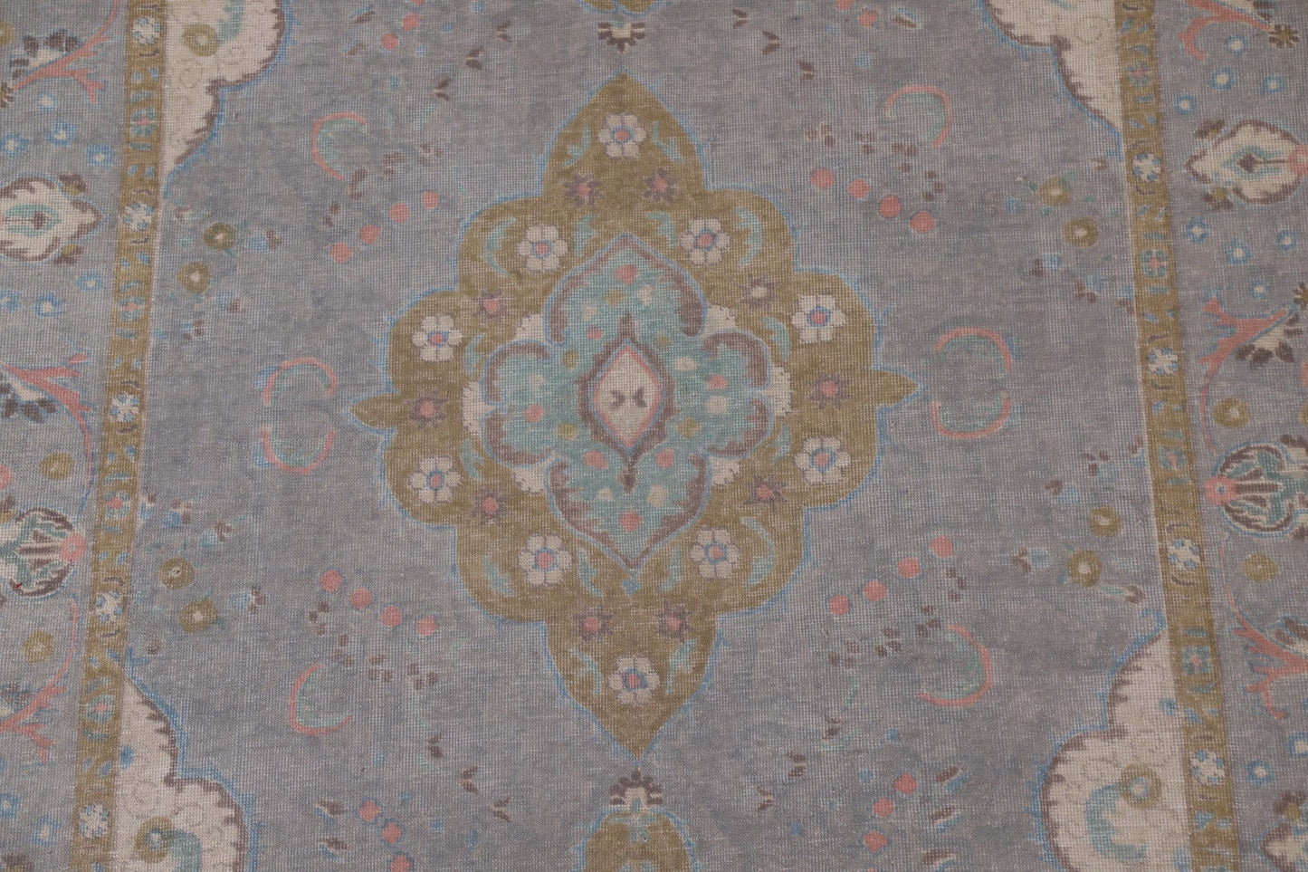 Over-Dyed Tabriz Persian Area Rug 6x9