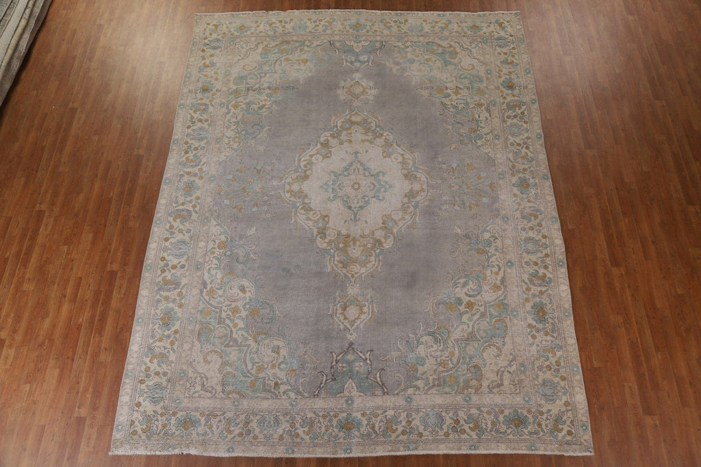 Gray Tabriz Persian Area Rug 10x12